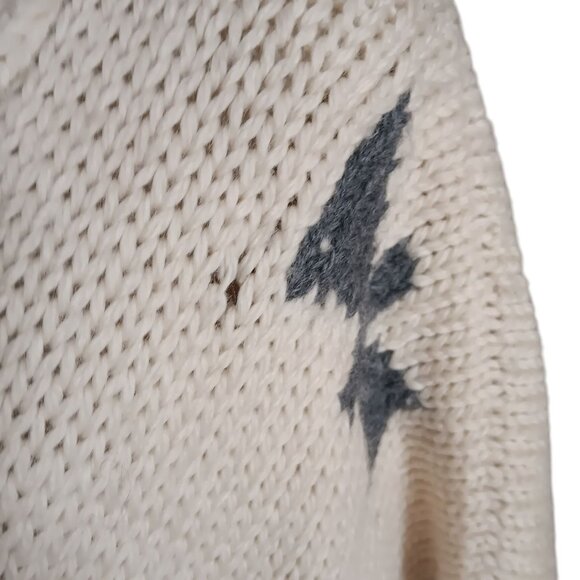 XL Vintage Women's Sweater Peru Wool Knit Cardigan Jacket Southwestern Coleccion - Picture 5 of 9